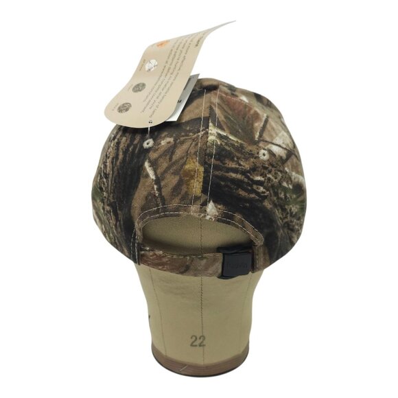 Realtree All Purpose Camo Flex Strap Cap Sun Chemical Trucker Baseball Hunting - Picture 4 of 14
